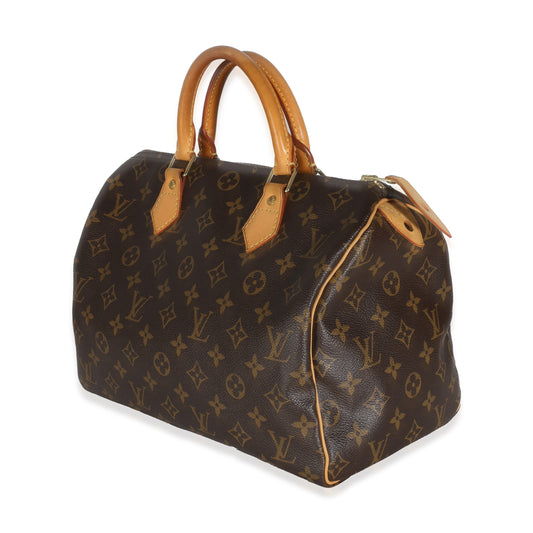 Louis Vuitton Monogram Canvas Speedy 30