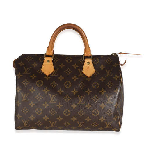 Louis Vuitton Monogram Canvas Speedy 30