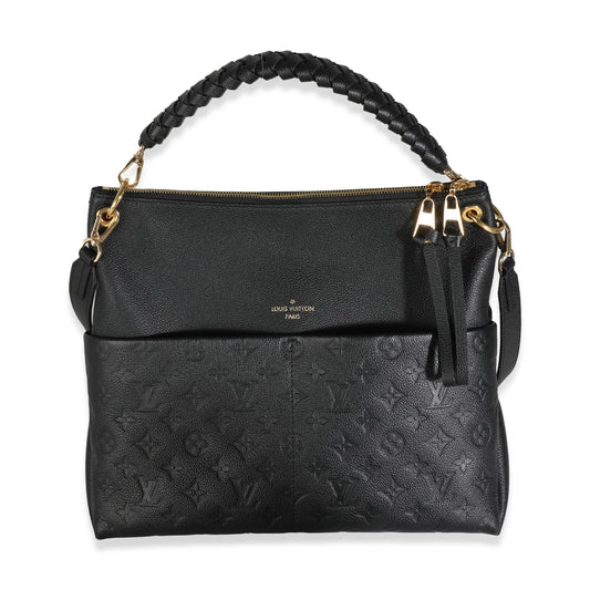 Louis Vuitton Black Empreinte Maida Hobo