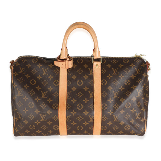 Louis Vuitton Monogram Canvas Keepall Bandouliere 45