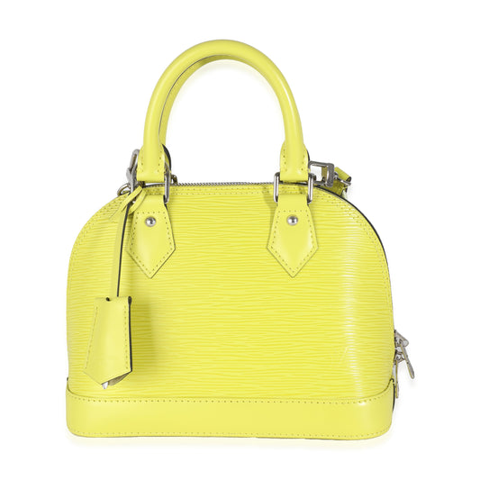Louis Vuitton Citron Epi Jacquard Alma BB
