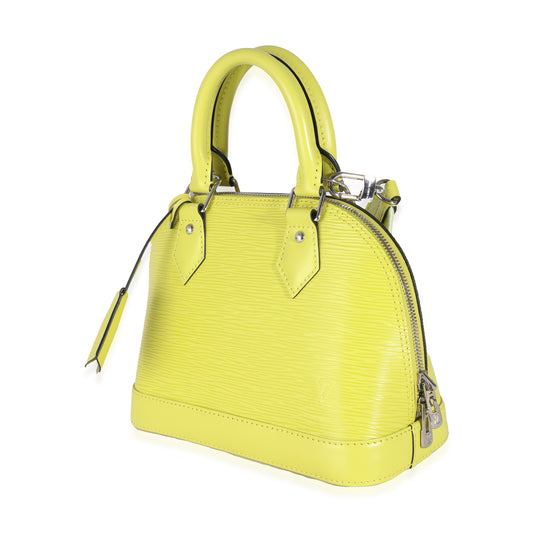 Louis Vuitton Citron Epi Jacquard Alma BB