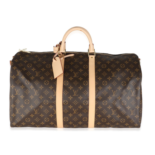 Louis Vuitton Monogram Canvas Keepall Bandouliere 55