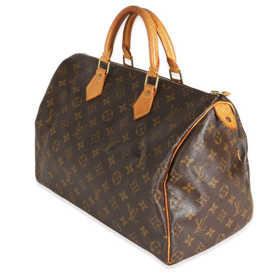 Louis Vuitton Monogram Canvas Speedy 35