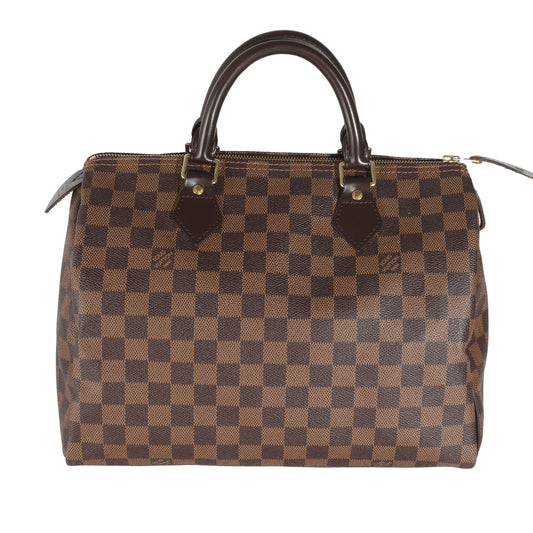 Louis Vuitton Damier Ebene Canvas Speedy 30