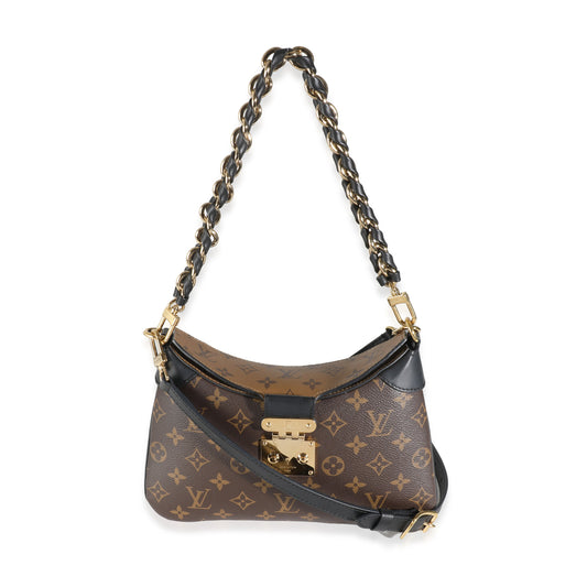 Louis Vuitton Black Monogram Reverse Canvas Twinny