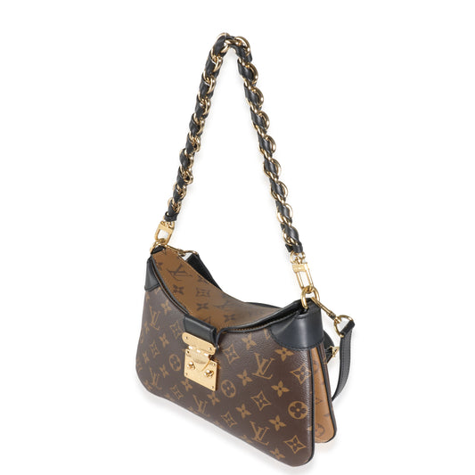 Louis Vuitton Black Monogram Reverse Canvas Twinny