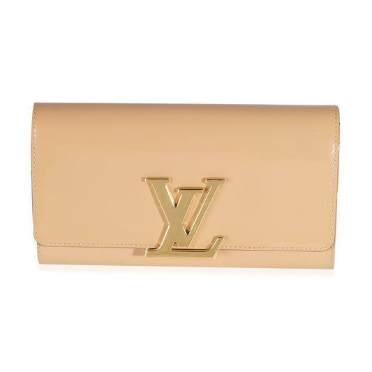 Louis Vuitton Nude Vernis Louise Long Clutch