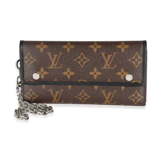 Louis Vuitton Monogram Macassar Canvas Ron Wallet