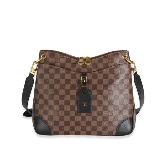 Louis Vuitton Black Damier Ebene Canvas Odeon MM