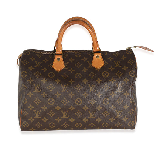 Louis Vuitton Monogram Canvas Speedy 35