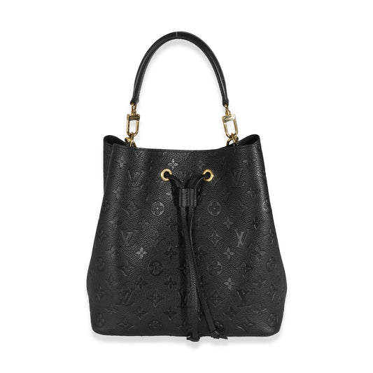 Louis Vuitton Black Monogram Empreinte Neonoe MM