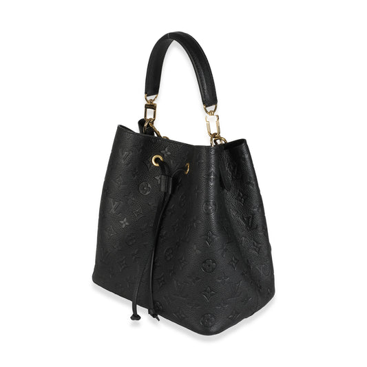 Louis Vuitton Black Monogram Empreinte Neonoe MM