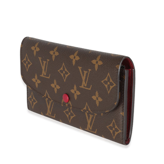Louis Vuitton Fuchsia Monogram Canvas Emilie Wallet