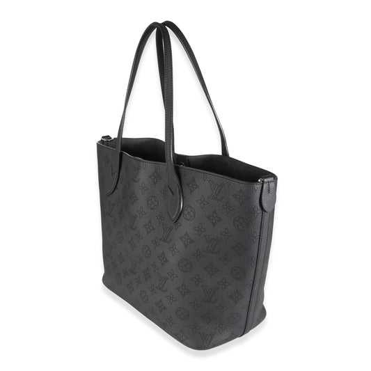 Louis Vuitton Black Monogram Mahina Blossom MM