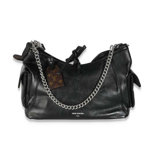 Louis Vuitton Black Lambskin CarryAll Cargo Vibe PM