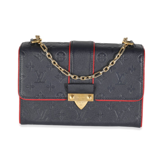 Louis Vuitton Marine Rouge Monogram Empreinte Saint Sulpice PM