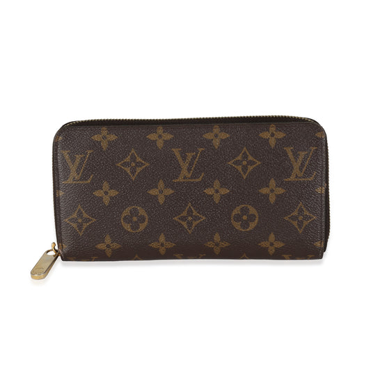 Louis Vuitton Monogram Canvas Zippy Wallet