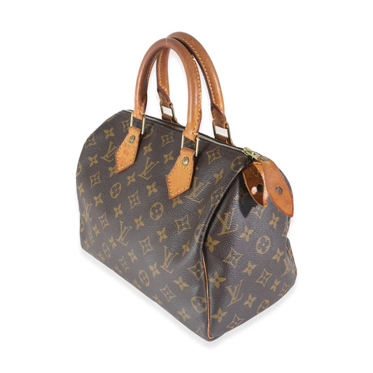 Louis Vuitton Monogram Canvas Speedy 25