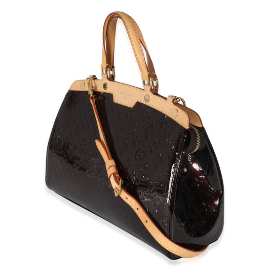 Louis Vuitton Amarante Monogram Vernis Brea MM
