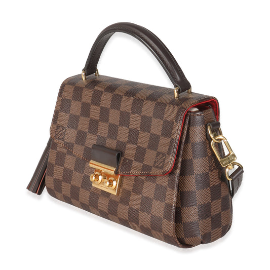 Louis Vuitton Damier Ebene Canvas Croisette