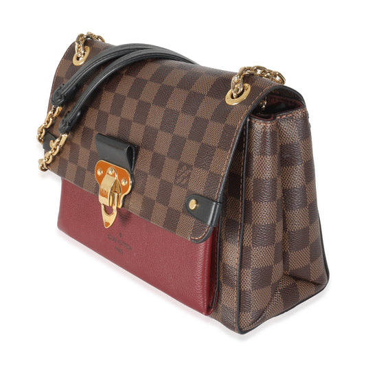 Louis Vuitton Bordeaux Damier Ebene Canvas Vavin PM