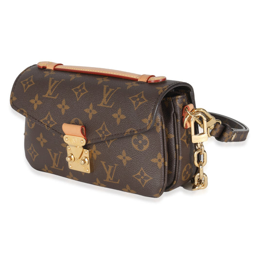 Louis Vuitton Monogram Canvas East West Pochette Metis