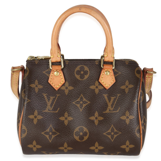 Louis Vuitton Monogram Canvas Nano Speedy