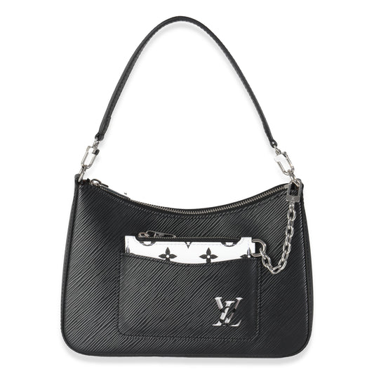 Louis Vuitton Black Epi Marelle