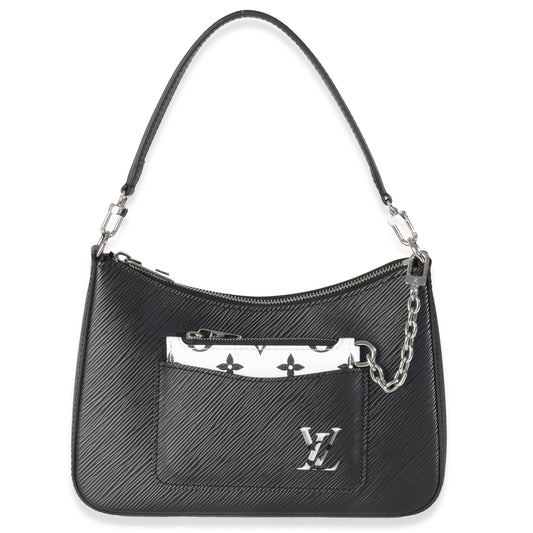Louis Vuitton Black Epi Marelle