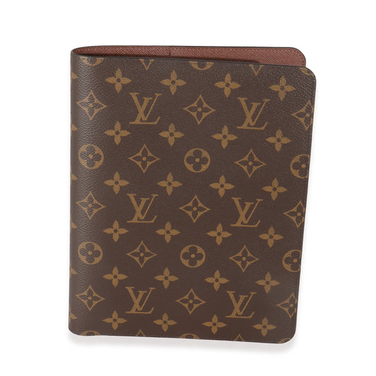 Louis Vuitton Monogram Canvas Desk Agenda Cover