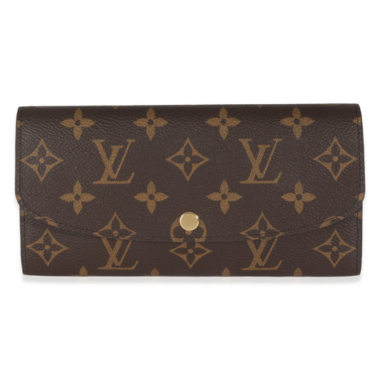 Louis Vuitton Fuchsia Monogram Canvas Emilie Wallet