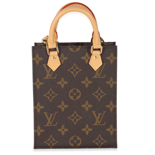 Louis Vuitton Monogram Canvas Petit Sac Plat