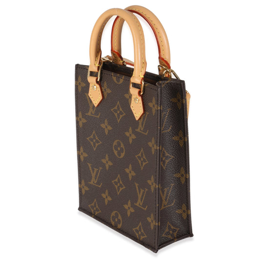 Louis Vuitton Monogram Canvas Petit Sac Plat