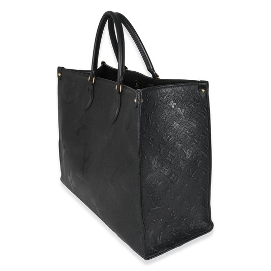 Louis Vuitton Black Monogram Empreinte Onthego GM