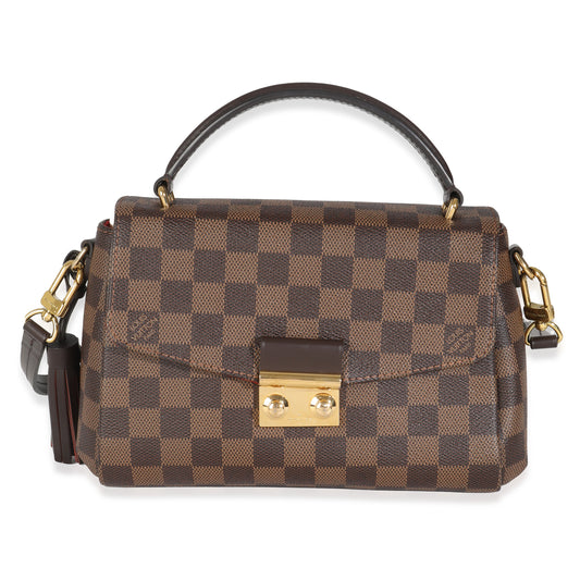 Louis Vuitton Damier Ebene Canvas Croisette