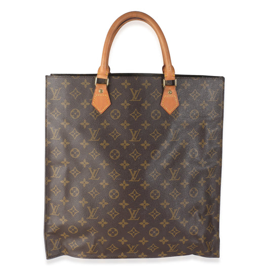 Louis Vuitton Monogram Canvas Sac Plat