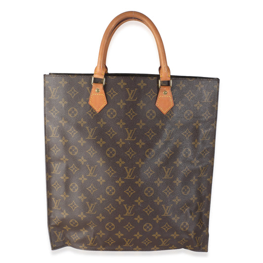 Louis Vuitton Monogram Canvas Sac Plat