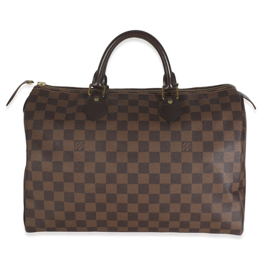 Louis Vuitton Damier Ebene Canvas Speedy 35