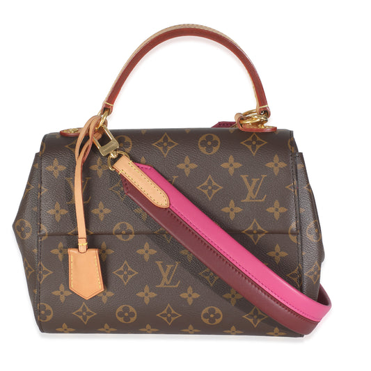 Louis Vuitton Bordeaux Fuchsia Monogram Canvas Cluny BB