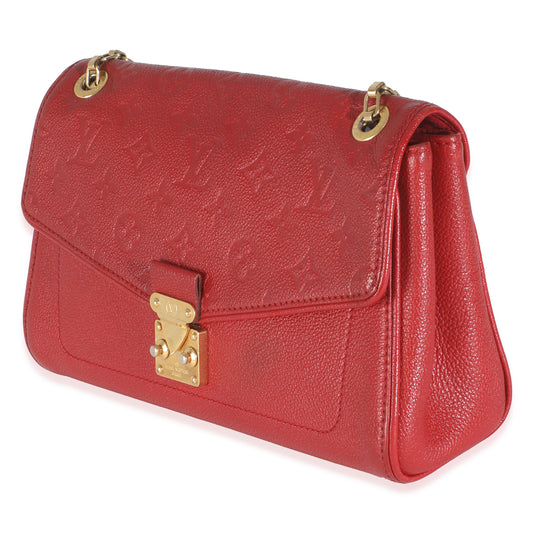 Louis Vuitton Cerise Monogram Empreinte Saint Germain PM