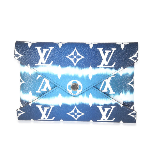 Louis Vuitton Blue Monogram Escale Canvas Medium Kirigami Pochette Insert