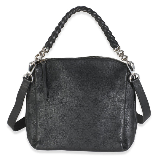 Louis Vuitton Black Monogram Mahina Babylone BB