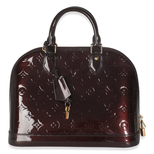 Louis Vuitton Amarante Monogram Vernis Alma PM