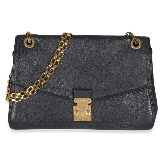 Louis Vuitton Black Monogram Empreinte Saint Germain PM