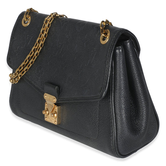 Louis Vuitton Black Monogram Empreinte Saint Germain PM