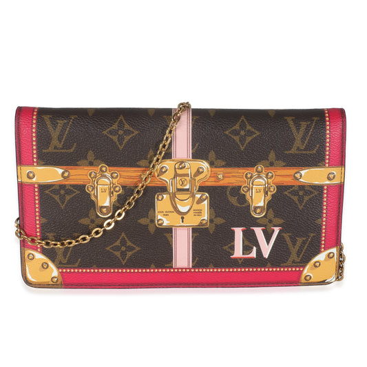 Louis Vuitton Monogram Canvas Summer Trunks Weekend Pochette