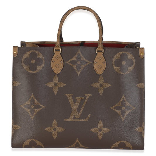 Louis Vuitton Monogram Reverse Canvas Onthego GM