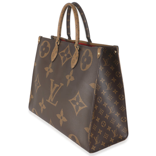 Louis Vuitton Monogram Reverse Canvas Onthego GM