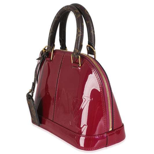 Louis Vuitton Magenta Monogram Vernis Alma BB